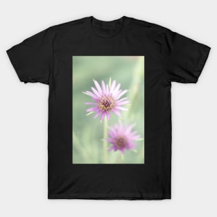 Purple Pastel Flowers T-Shirt